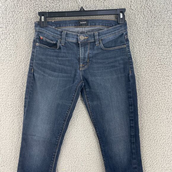 Hudson Womens Jeans Sz 26 Ankle Krista Skinny Pants Denim Blue - Picture 13 of 15